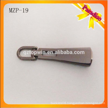 MZP19 Hign quality black metal zipper/Custom zipper puller/Zipper slider